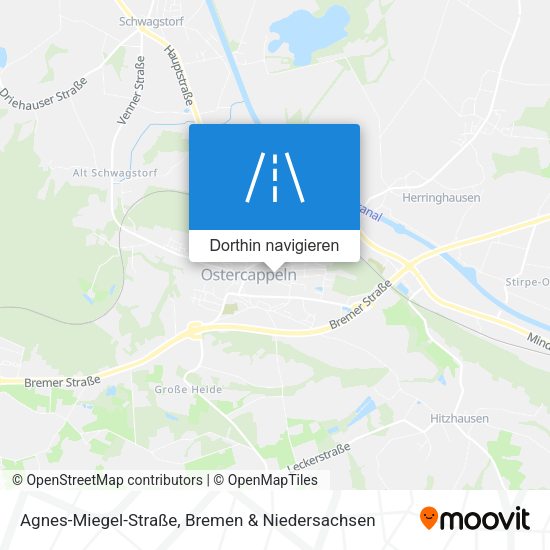 Agnes-Miegel-Straße Karte