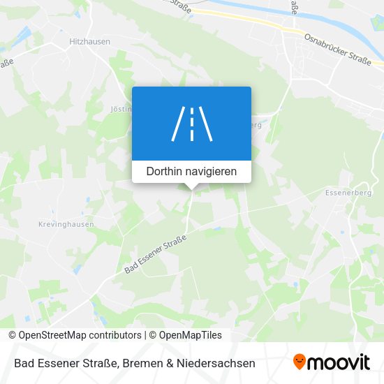 Bad Essener Straße Karte