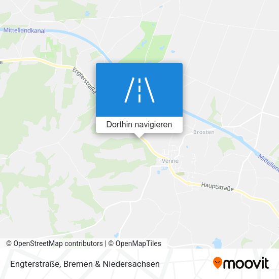 Engterstraße Karte