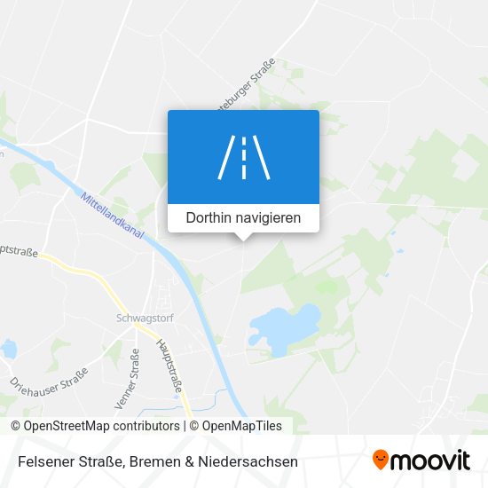 Felsener Straße Karte