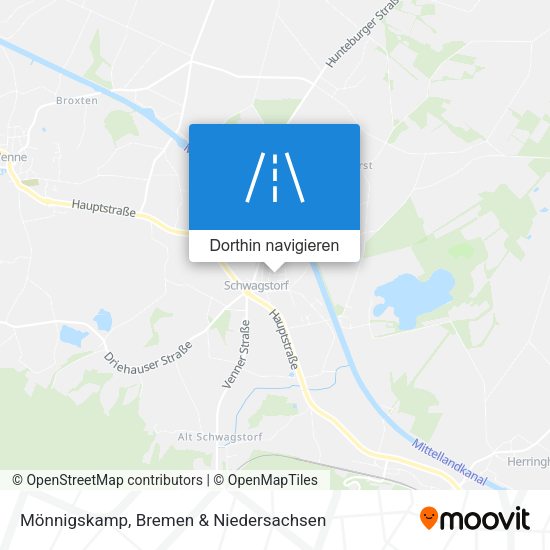 Mönnigskamp Karte