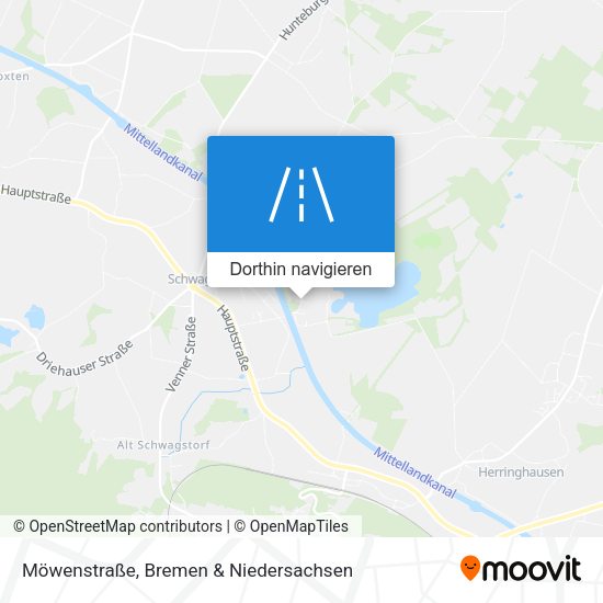 Möwenstraße Karte