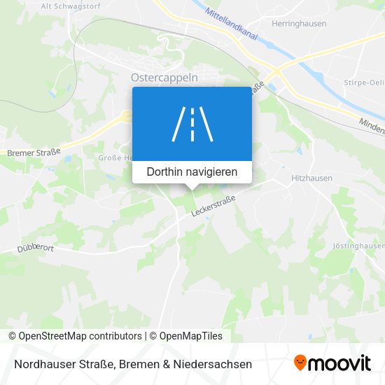Nordhauser Straße Karte