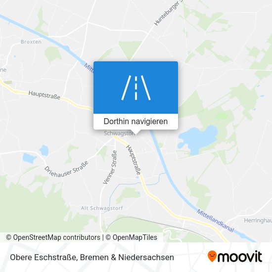 Obere Eschstraße Karte