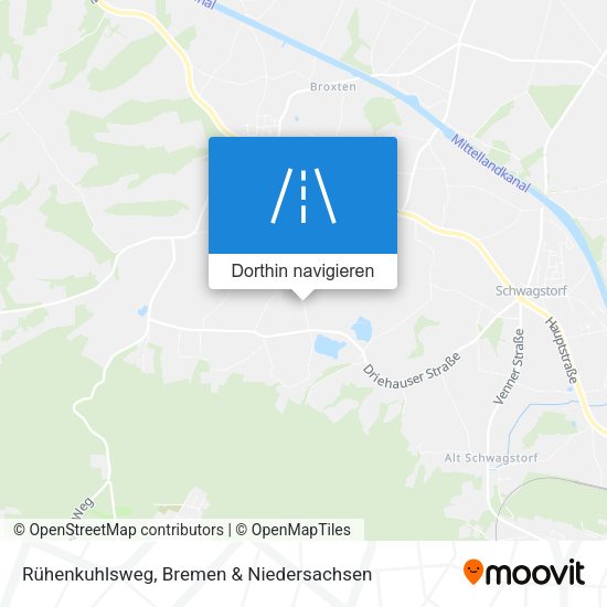 Rühenkuhlsweg Karte