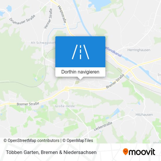 Többen Garten Karte
