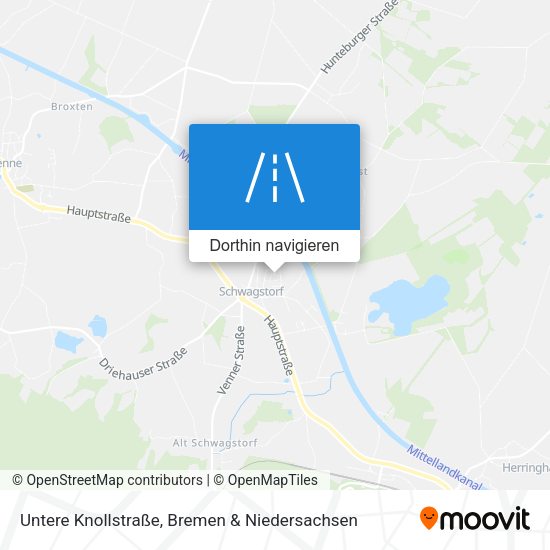 Untere Knollstraße Karte