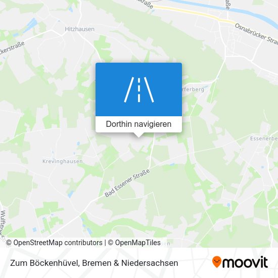 Zum Böckenhüvel Karte
