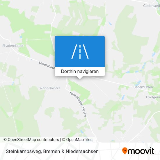 Steinkampsweg Karte