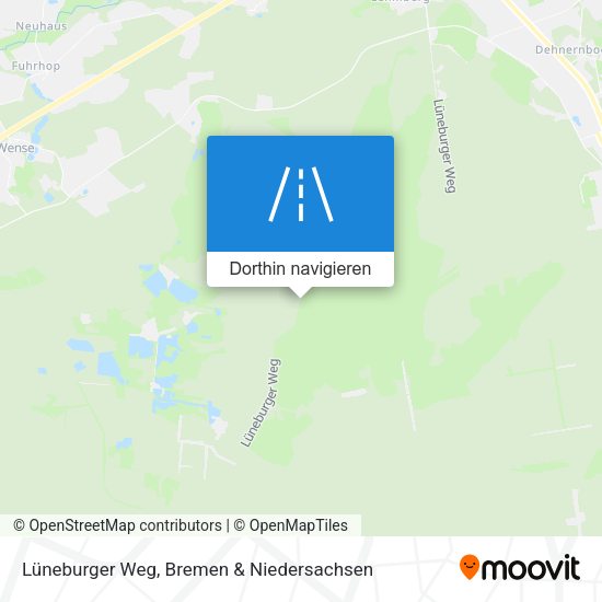 Lüneburger Weg Karte