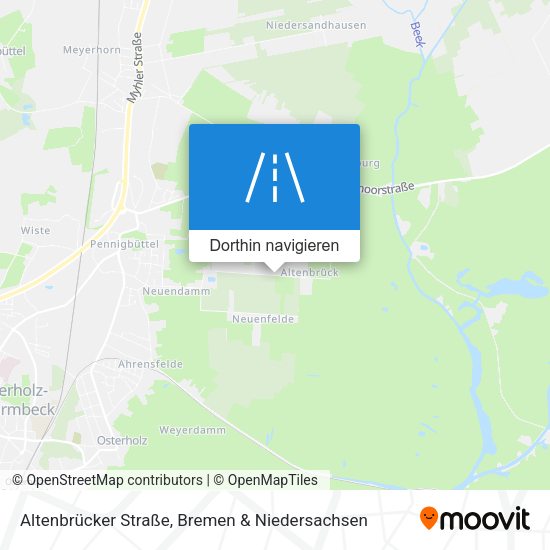 Altenbrücker Straße Karte