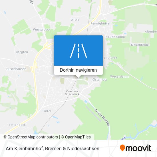 Am Kleinbahnhof Karte