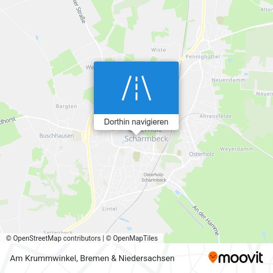 Am Krummwinkel Karte