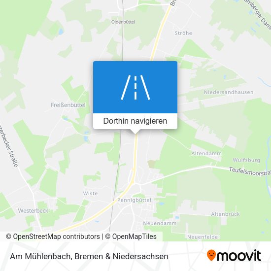 Am Mühlenbach Karte