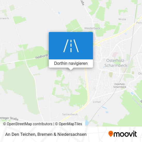 An Den Teichen Karte