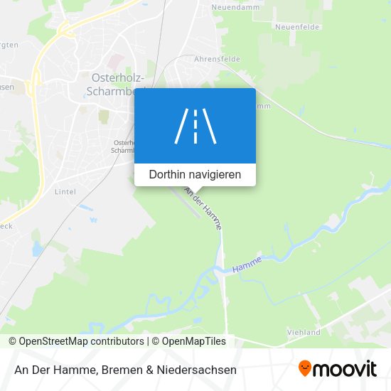 An Der Hamme Karte