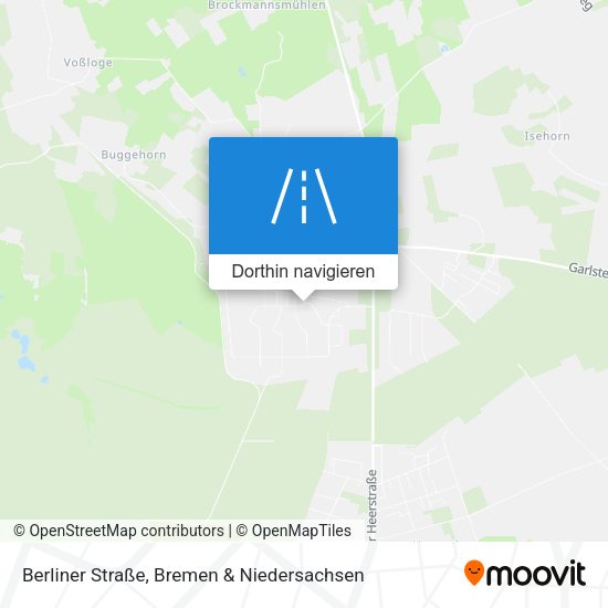 Berliner Straße Karte