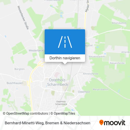 Bernhard-Minetti-Weg Karte