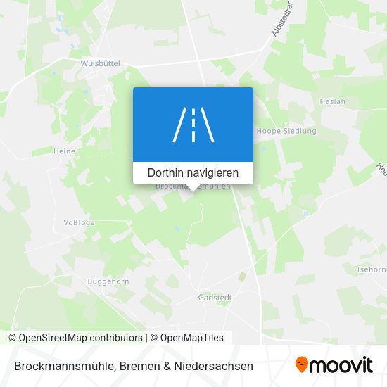 Brockmannsmühle Karte