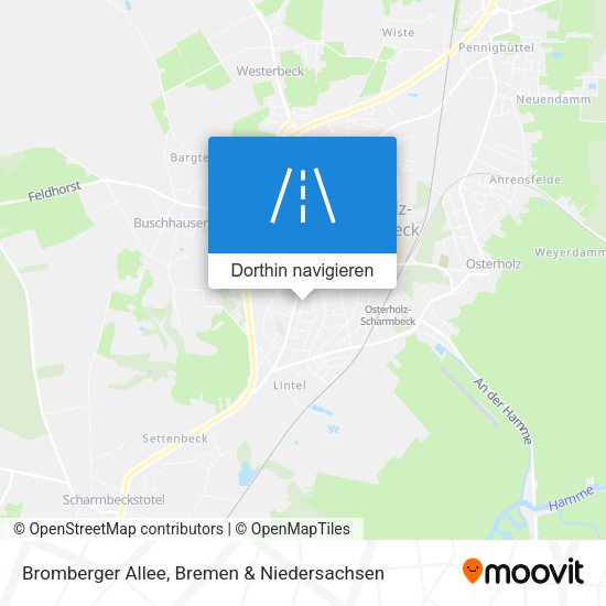 Bromberger Allee Karte