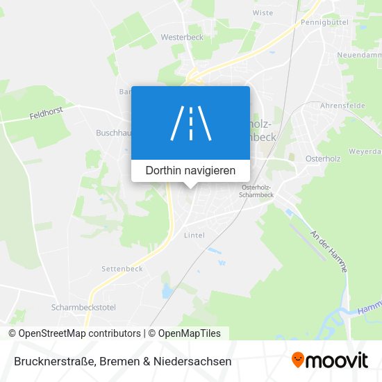 Brucknerstraße Karte
