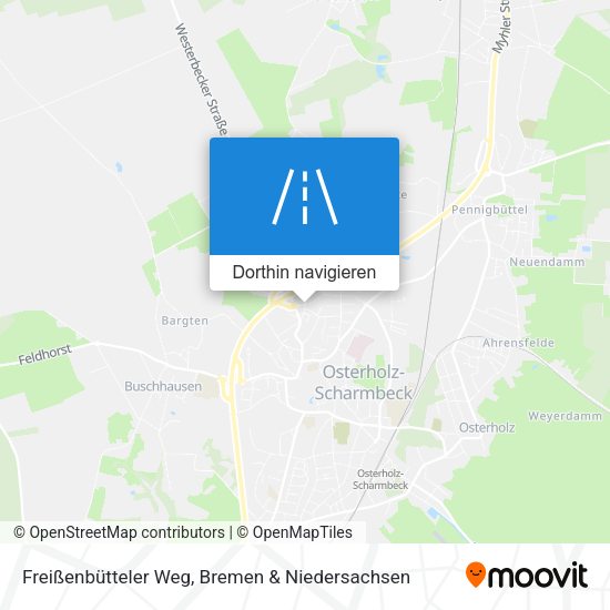 Freißenbütteler Weg Karte