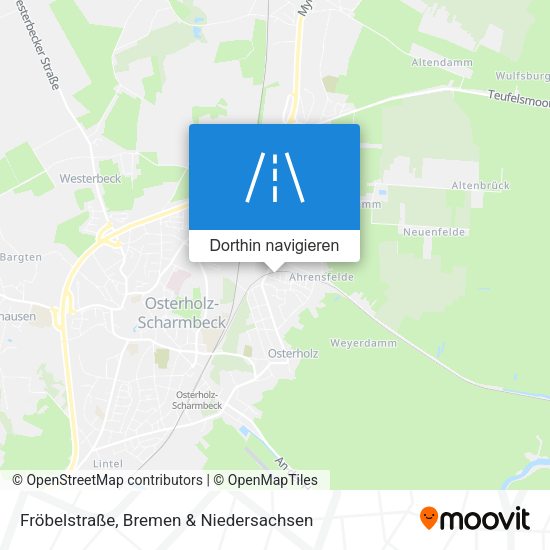 Fröbelstraße Karte