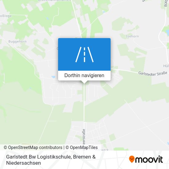 Garlstedt Bw Logistikschule Karte