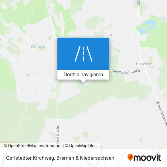 Garlstedter Kirchweg Karte