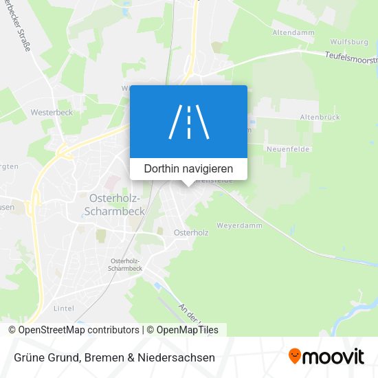 Grüne Grund Karte