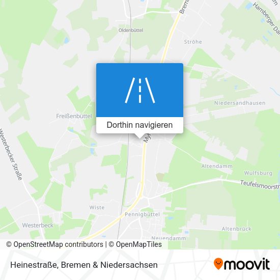 Heinestraße Karte