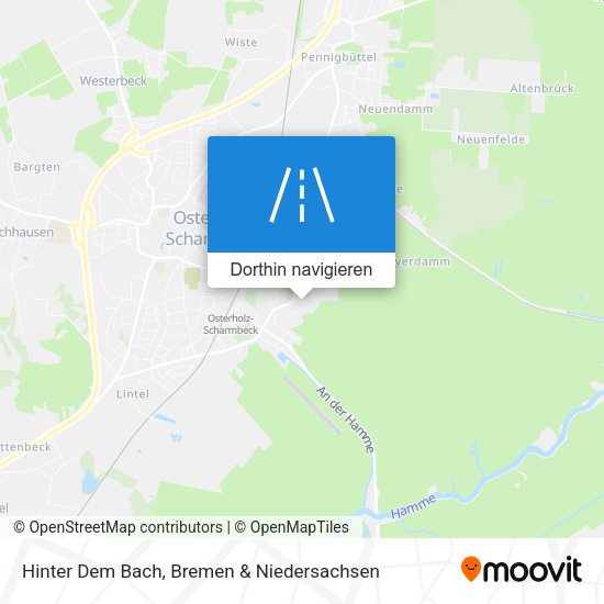 Hinter Dem Bach Karte