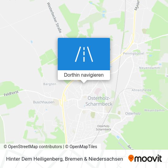 Hinter Dem Heiligenberg Karte