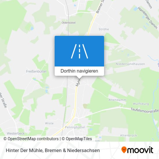 Hinter Der Mühle Karte