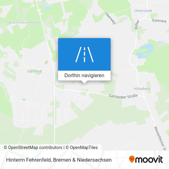 Hinterm Fehrenfeld Karte