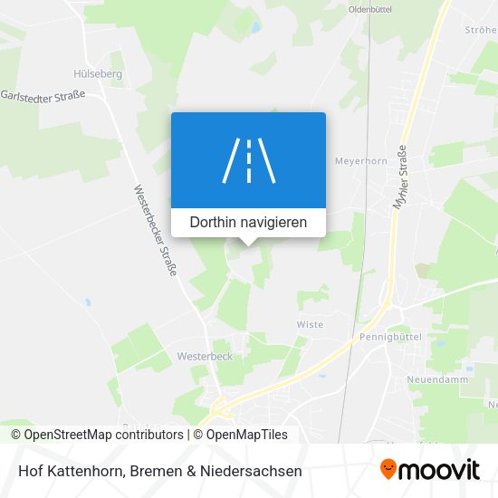 Hof Kattenhorn Karte