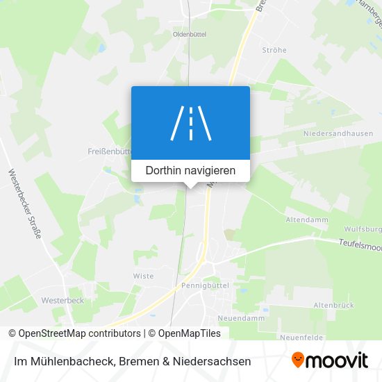 Im Mühlenbacheck Karte
