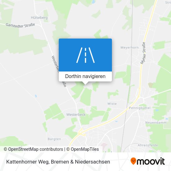 Kattenhorner Weg Karte