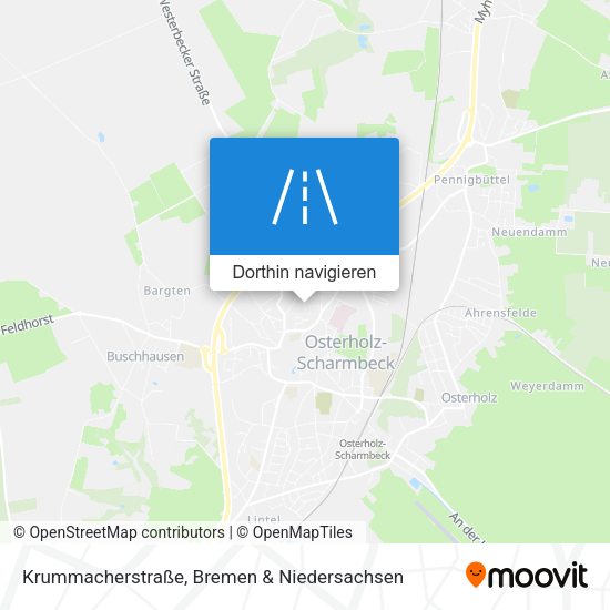 Krummacherstraße Karte