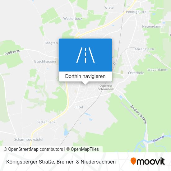 Königsberger Straße Karte