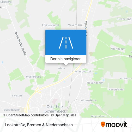 Lookstraße Karte