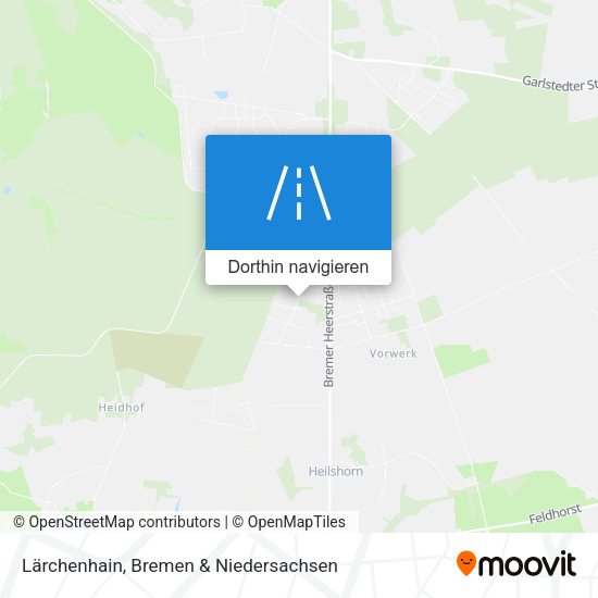 Lärchenhain Karte