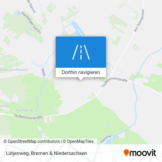 Lütjenweg Karte