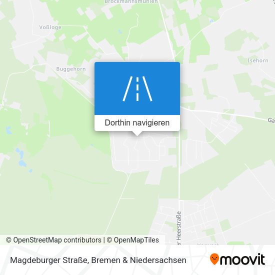 Magdeburger Straße Karte