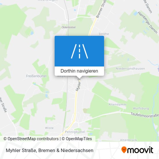 Myhler Straße Karte