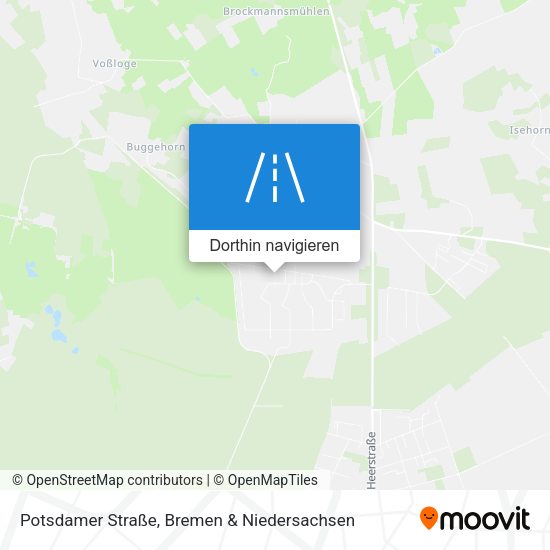 Potsdamer Straße Karte