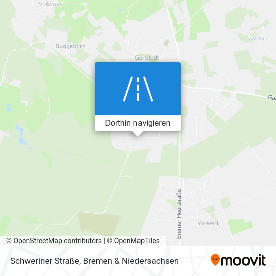 Schweriner Straße Karte