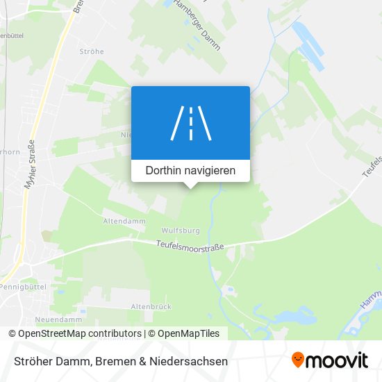 Ströher Damm Karte