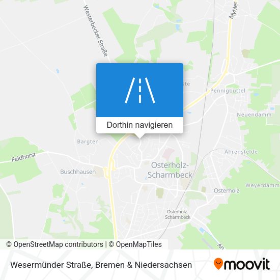 Wesermünder Straße Karte