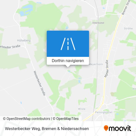 Westerbecker Weg Karte
